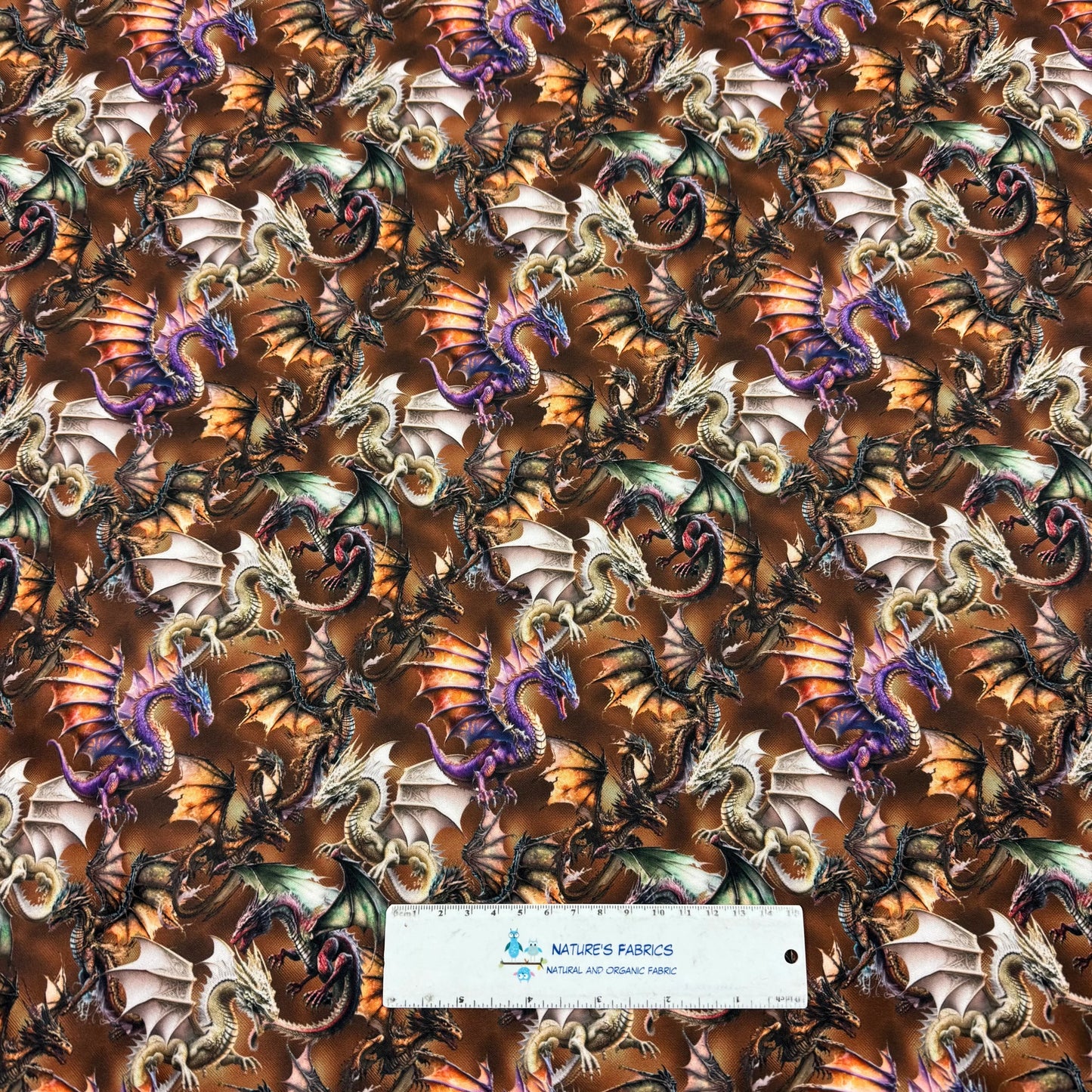 Dragon Toss 1 mil PUL Fabric - Made in the USA