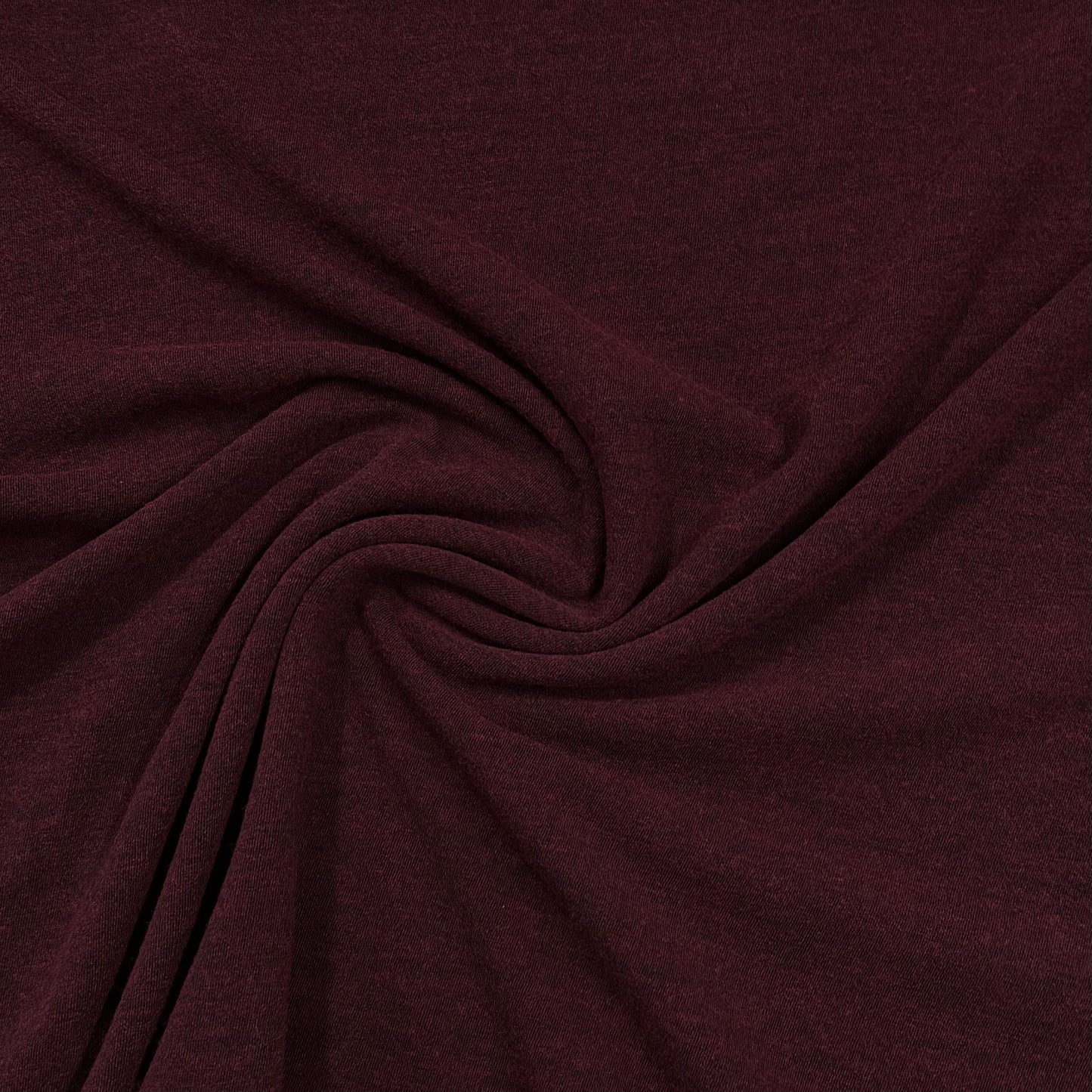 Burgundy Merino Wool/Spandex Jersey Fabric