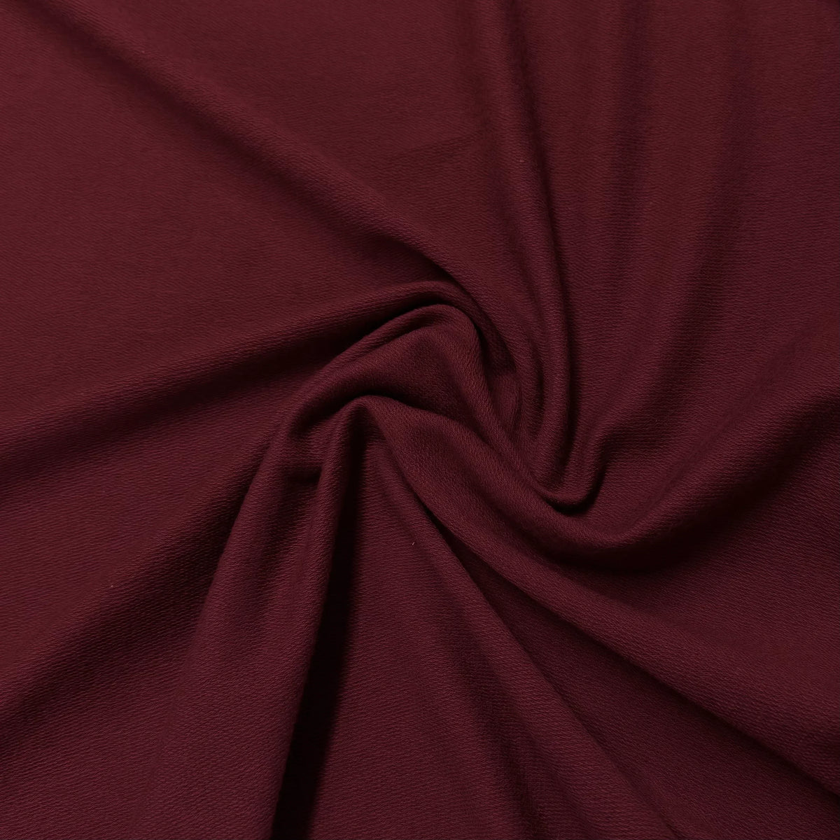 Rich burgundy natural fabric swirled for texture, Nature's Fabrics