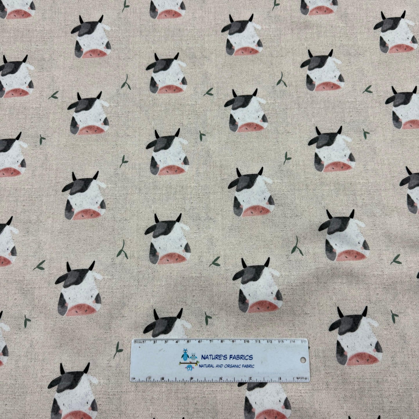 Holstein Cows 1 mil PUL Fabric - Made in the USA