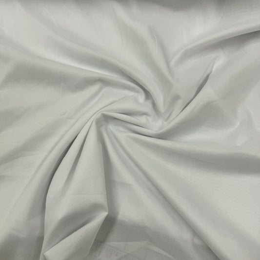 White Polyester Georgette Fabric