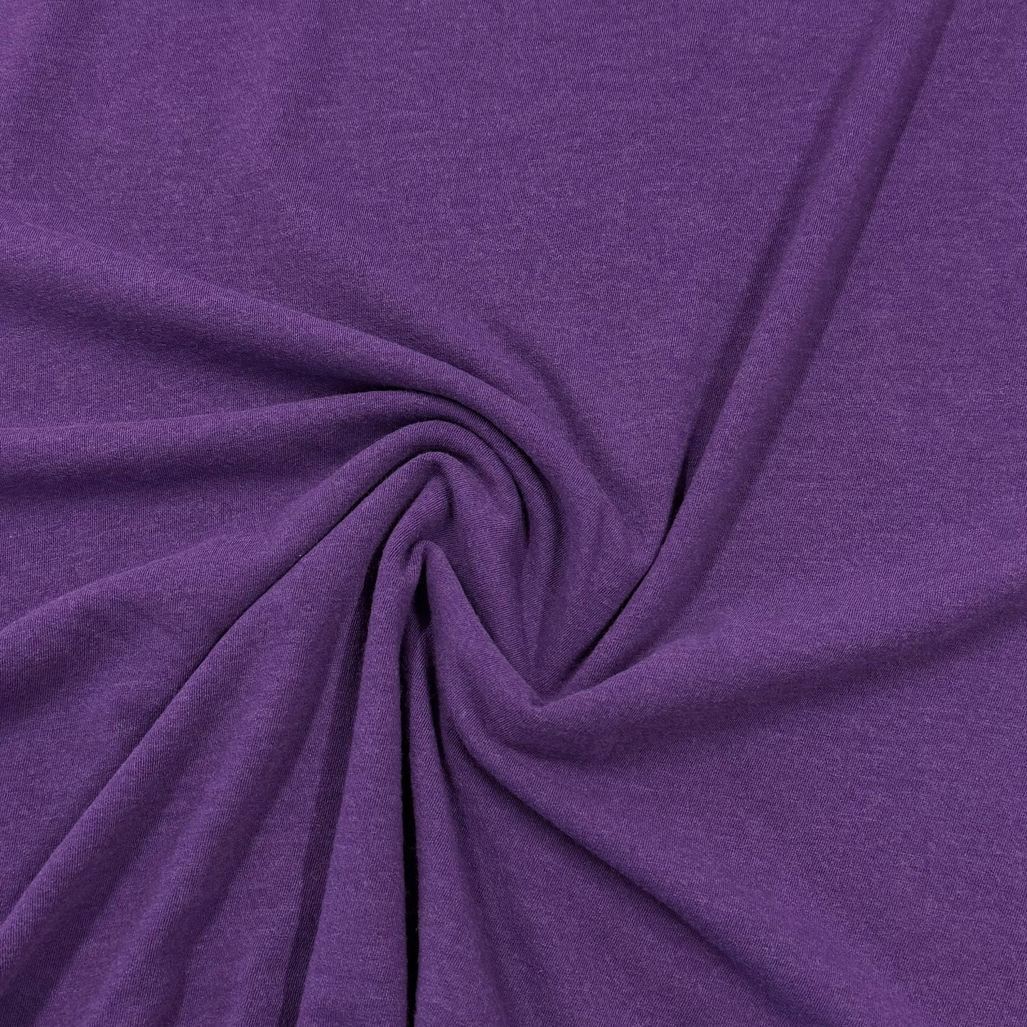 Purple Merino Wool/Spandex Jersey Fabric