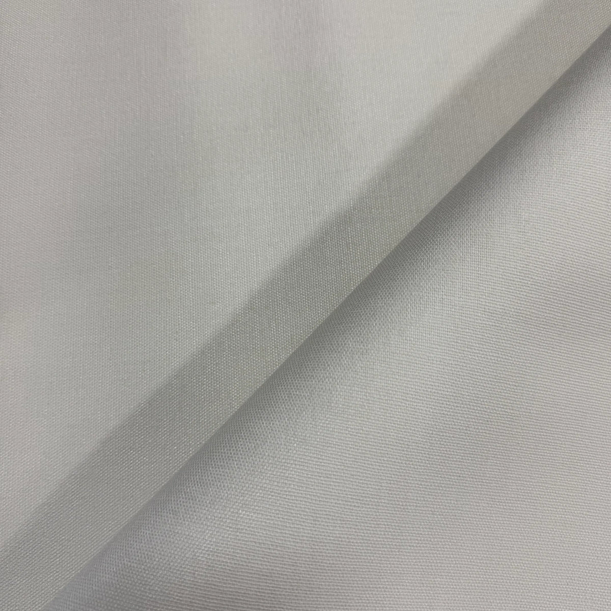 Nature's Fabrics organic cotton fabric by the yard, soft gray texture for eco-friendly sewing projects