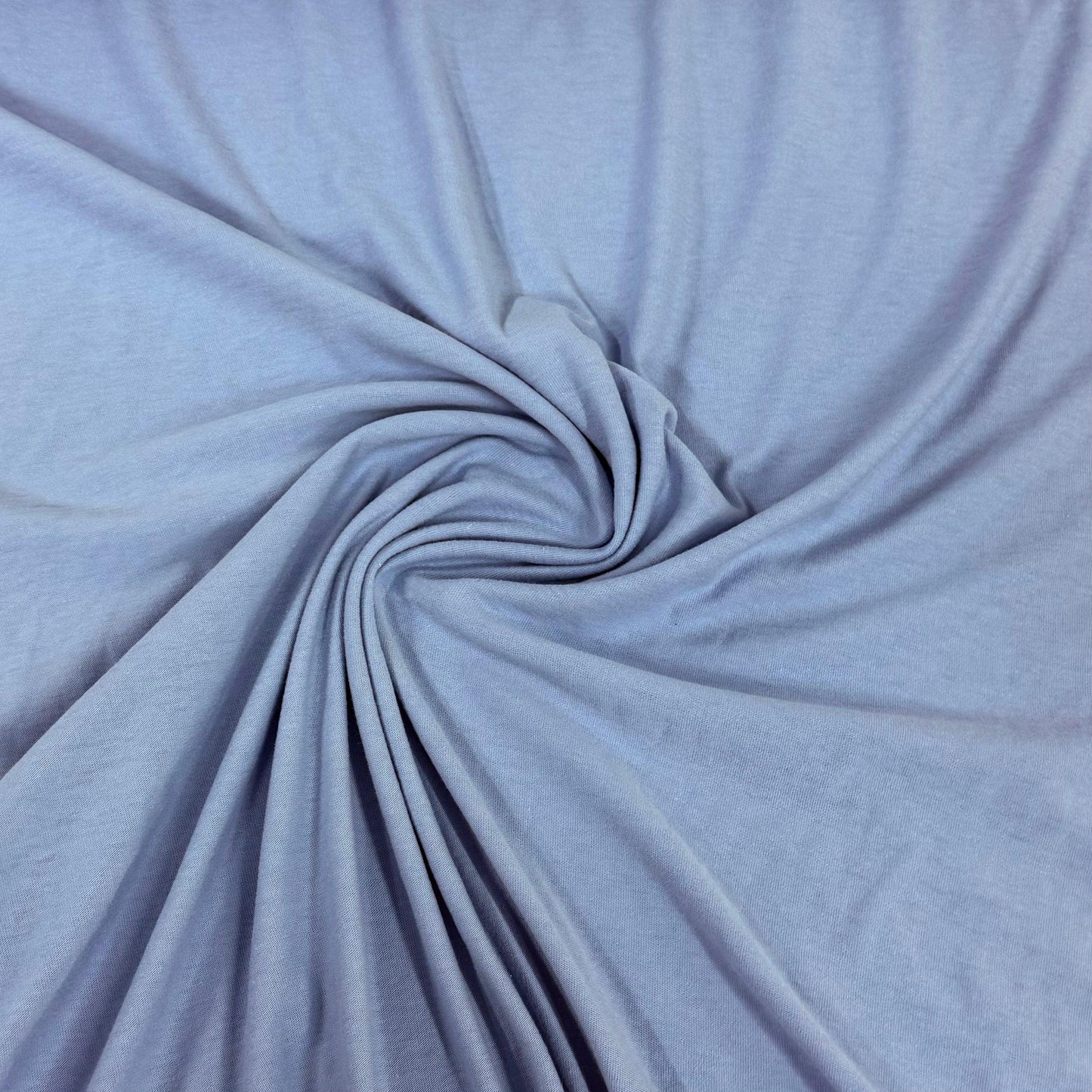 Soft periwinkle organic cotton fabric swirled for texture — Nature's Fabrics