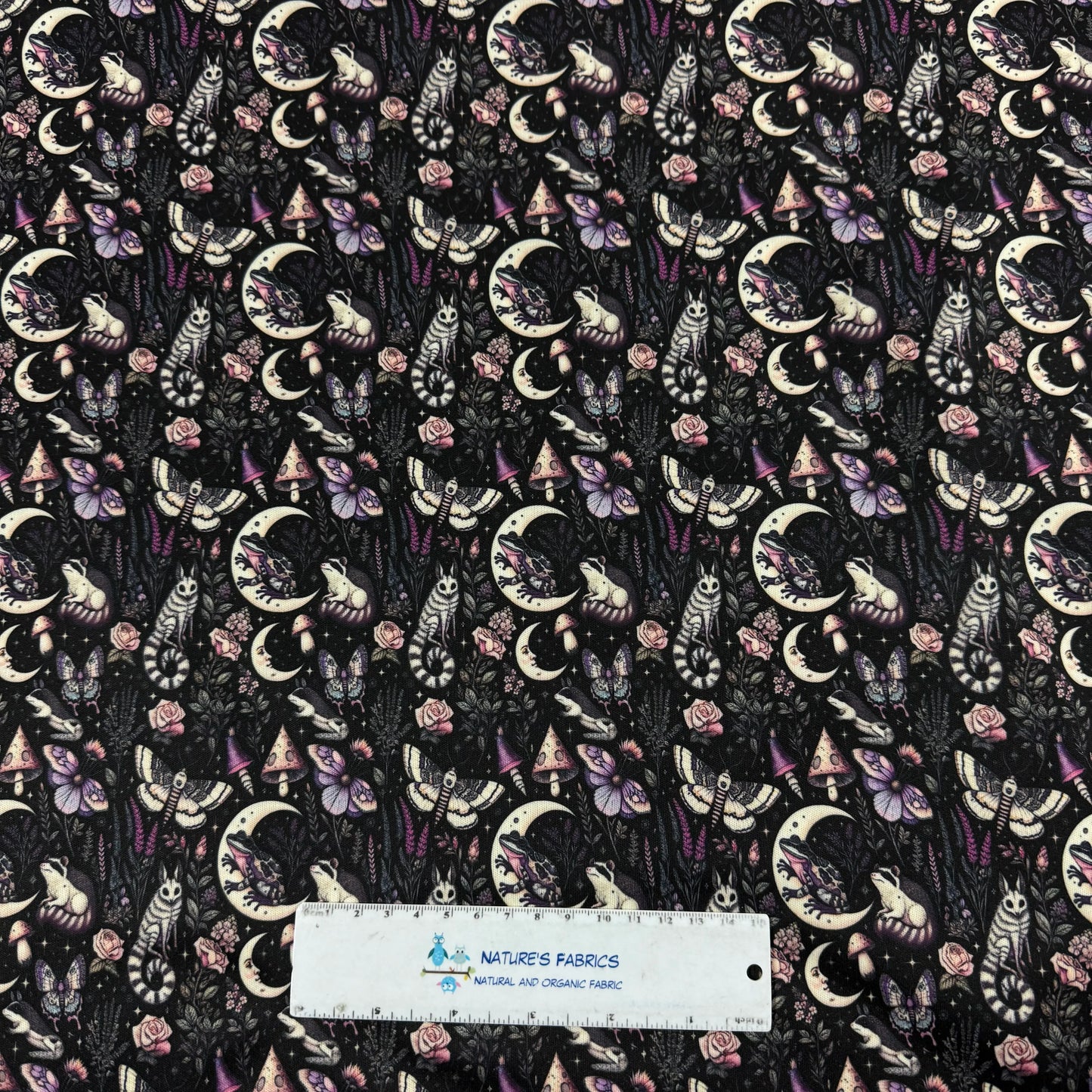 Wildlife by Moonlight 1 mil PUL Fabric - Made in the USA