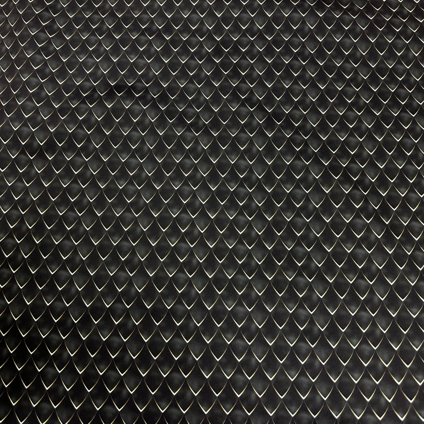 Black Dragon Scales 1 mil PUL Fabric - Made in the USA