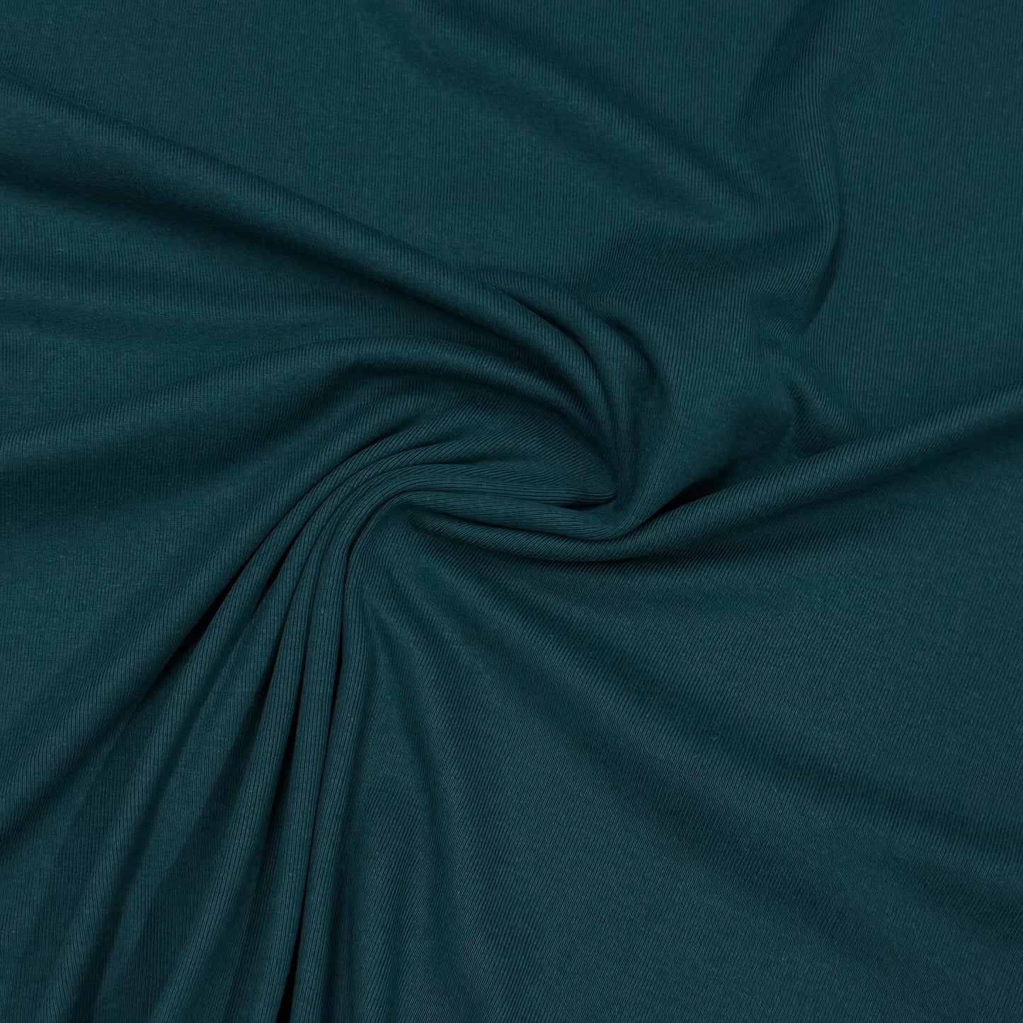 Reflection Pond Organic Cotton Rib Knit Fabric 200 GSM