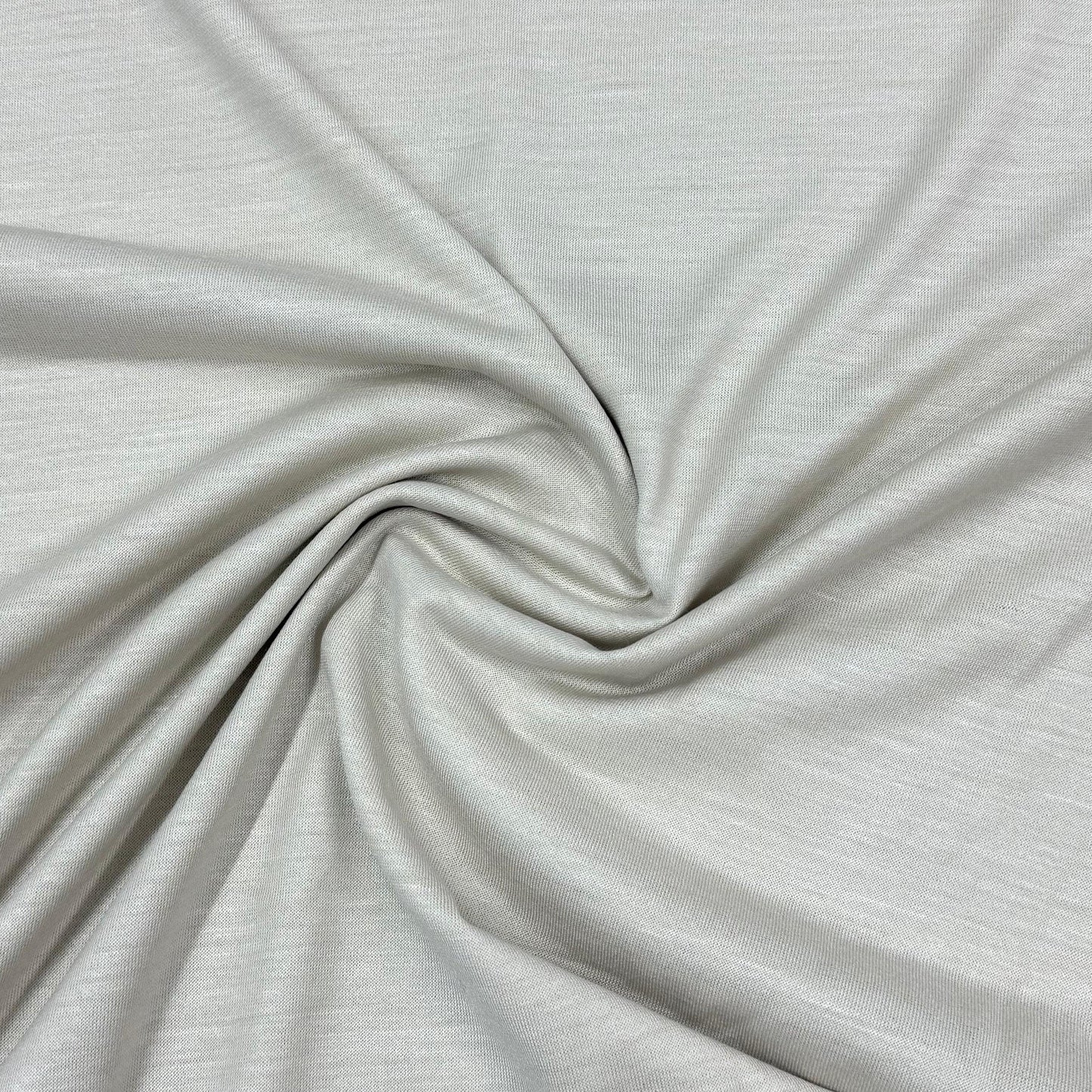Soft organic cotton fabric in light gray, by Nature's Fabrics — natural, eco-friendly textile by the yard