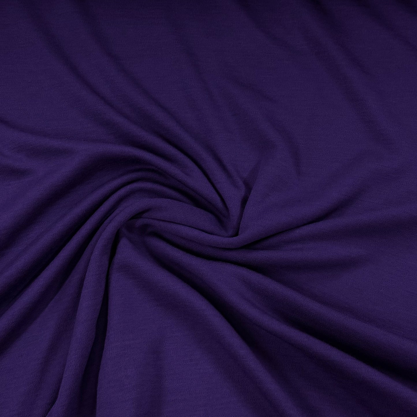 Plum 100% Washable Merino Wool Interlock Fabric - Mulesing Free