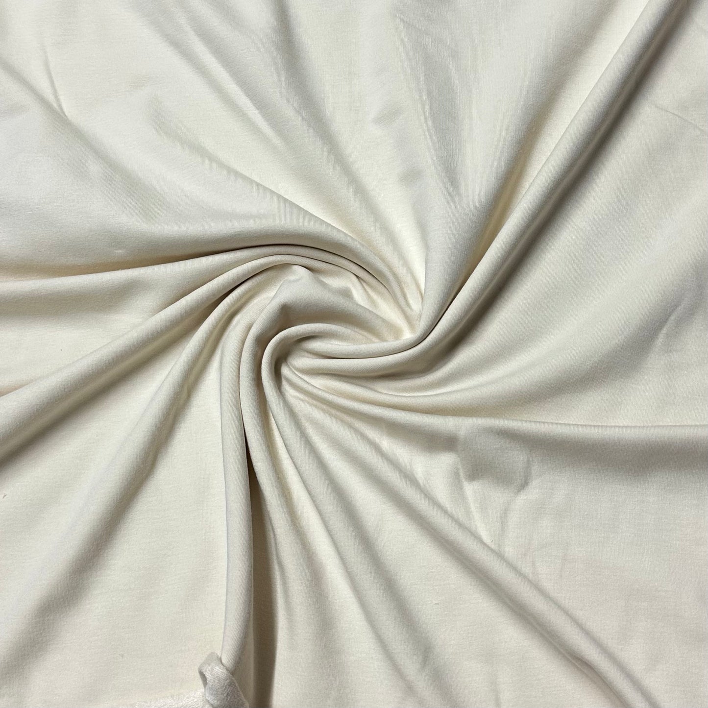 Natural Bamboo Stretch French Terry Fabric- 300 GSM