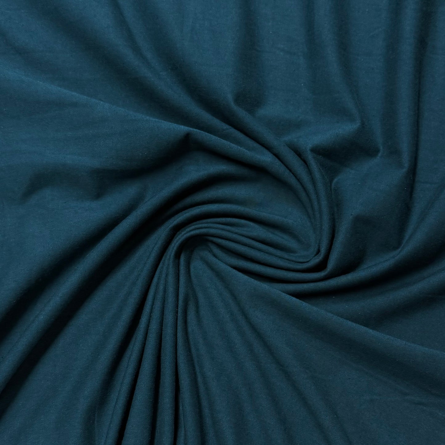 Teal Cotton/Spandex Jersey Fabric - 200 GSM