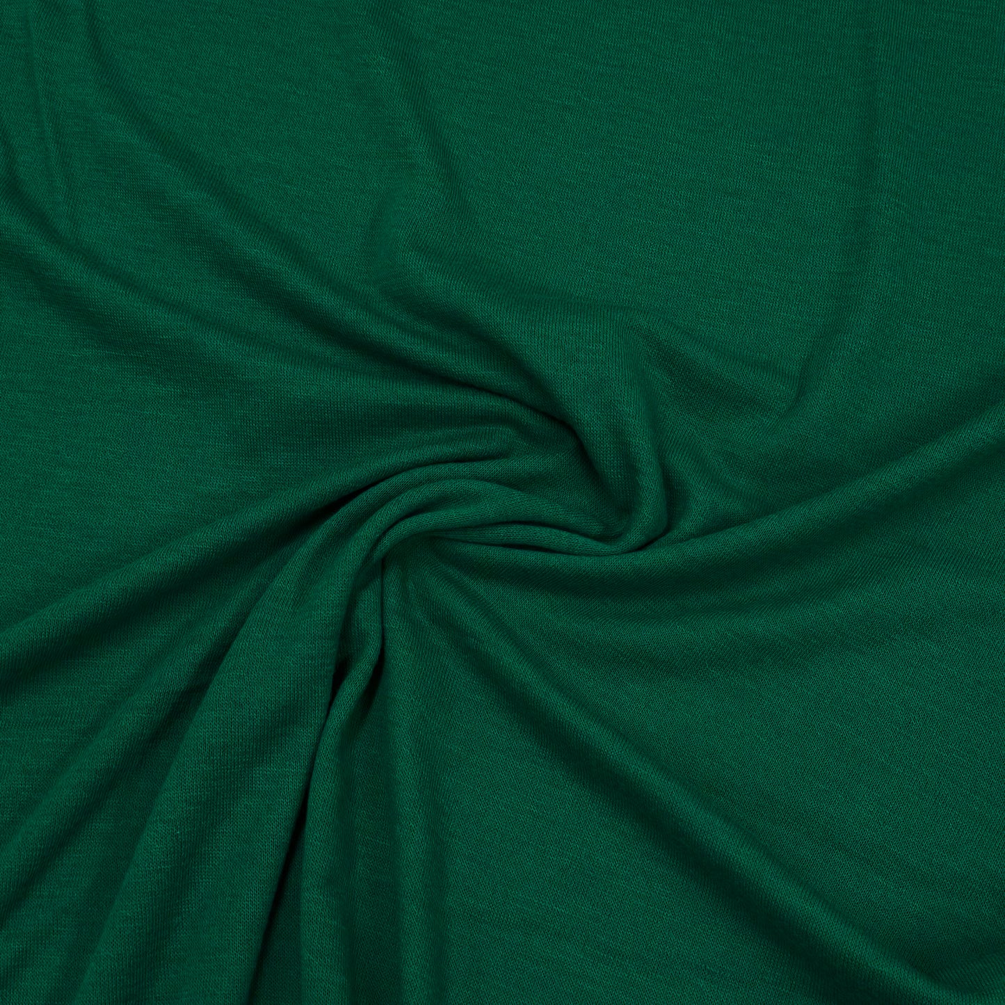 Emerald Green Merino Wool Jersey Fabric