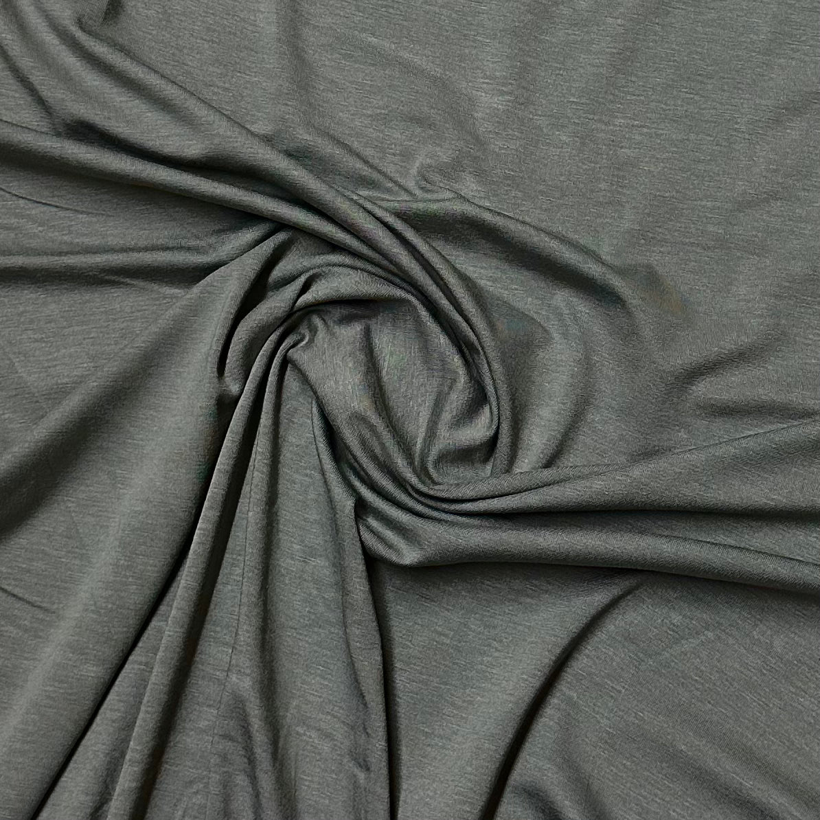 Gray Bamboo/Spandex Jersey Fabric - 200 GSM