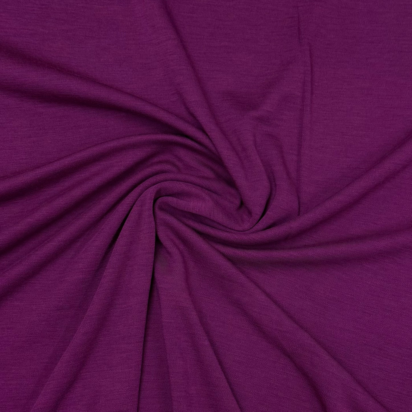 Hot Pink Heather 100% Washable Merino Wool Interlock Fabric - Mulesing Free