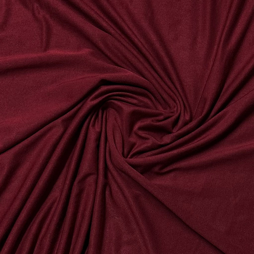 Ruby Red Bamboo/Spandex Jersey Fabric - 200 GSM