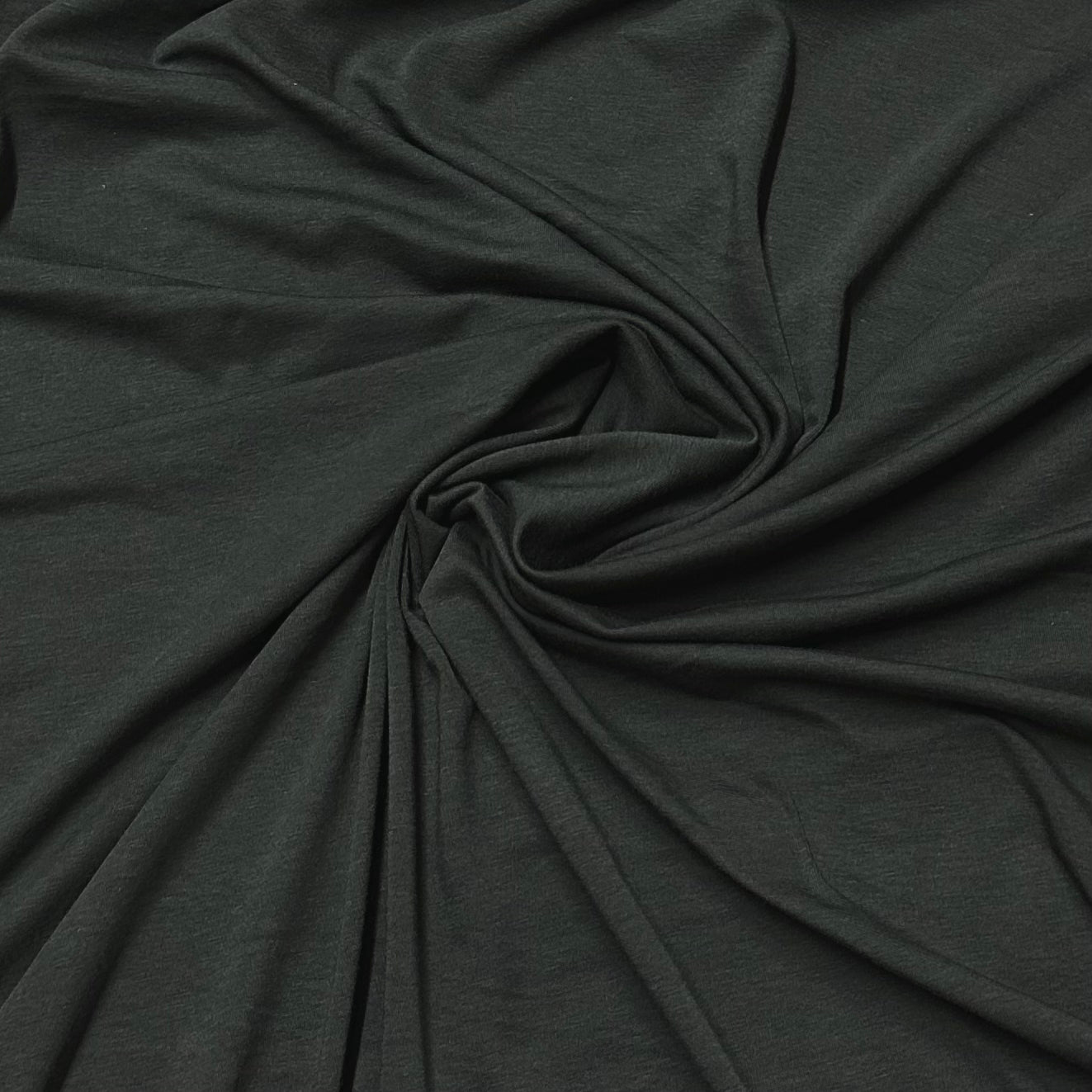 Charcoal Bamboo/Spandex Jersey Fabric - 200 GSM