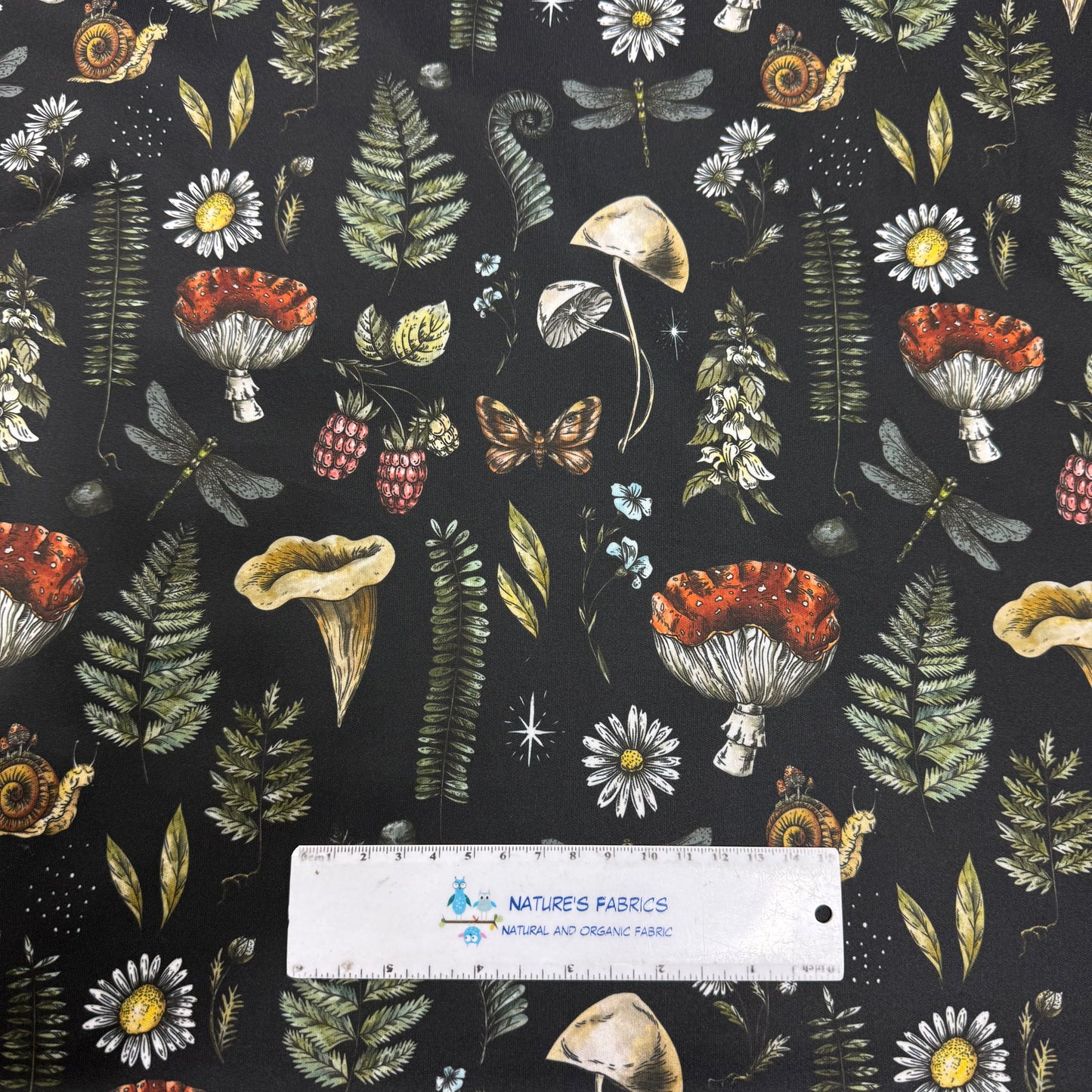 Flora and Fauna on 1 mil PUL Fabric - Made in the USA