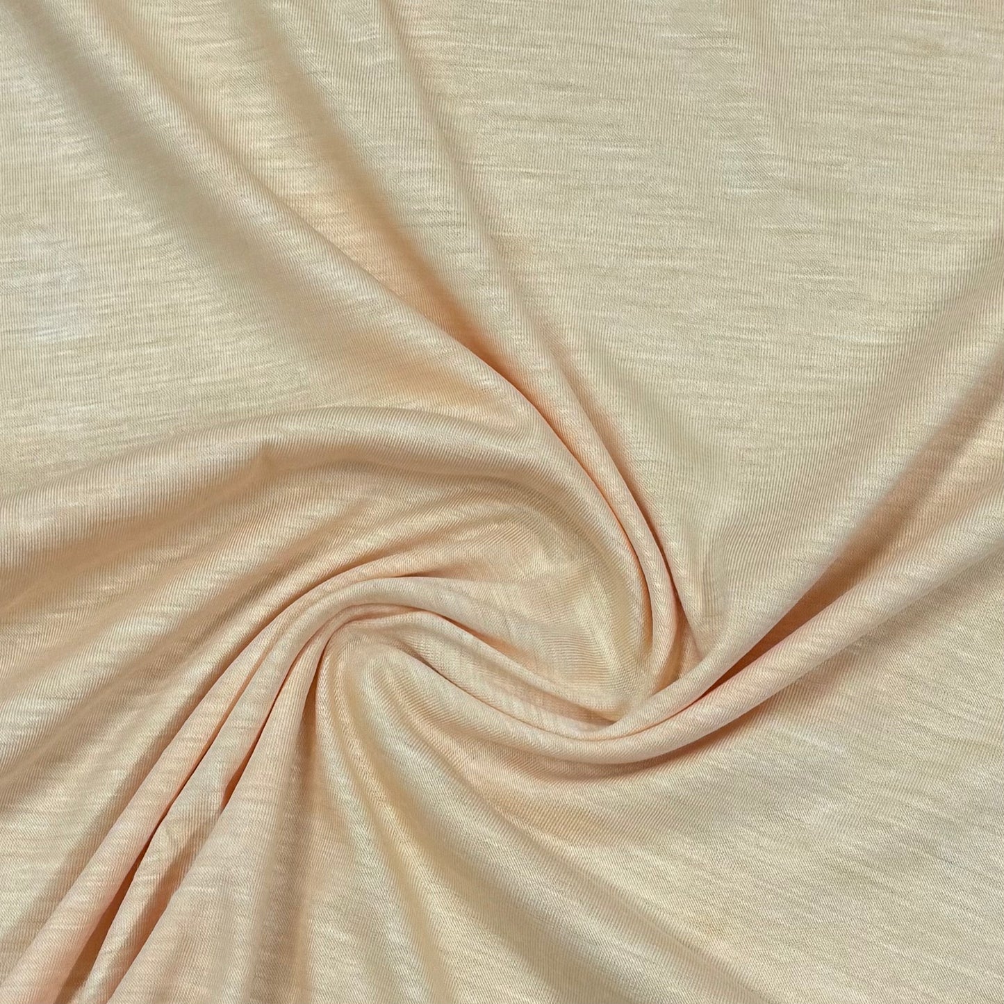 Light Apricot Rayon/Linen Blend Jersey