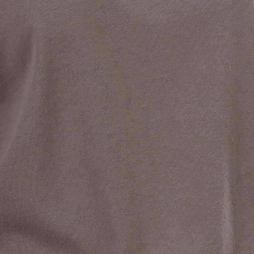 Mushroom Heavy Organic Cotton French Terry Fabric - Grown in the USA Seconds