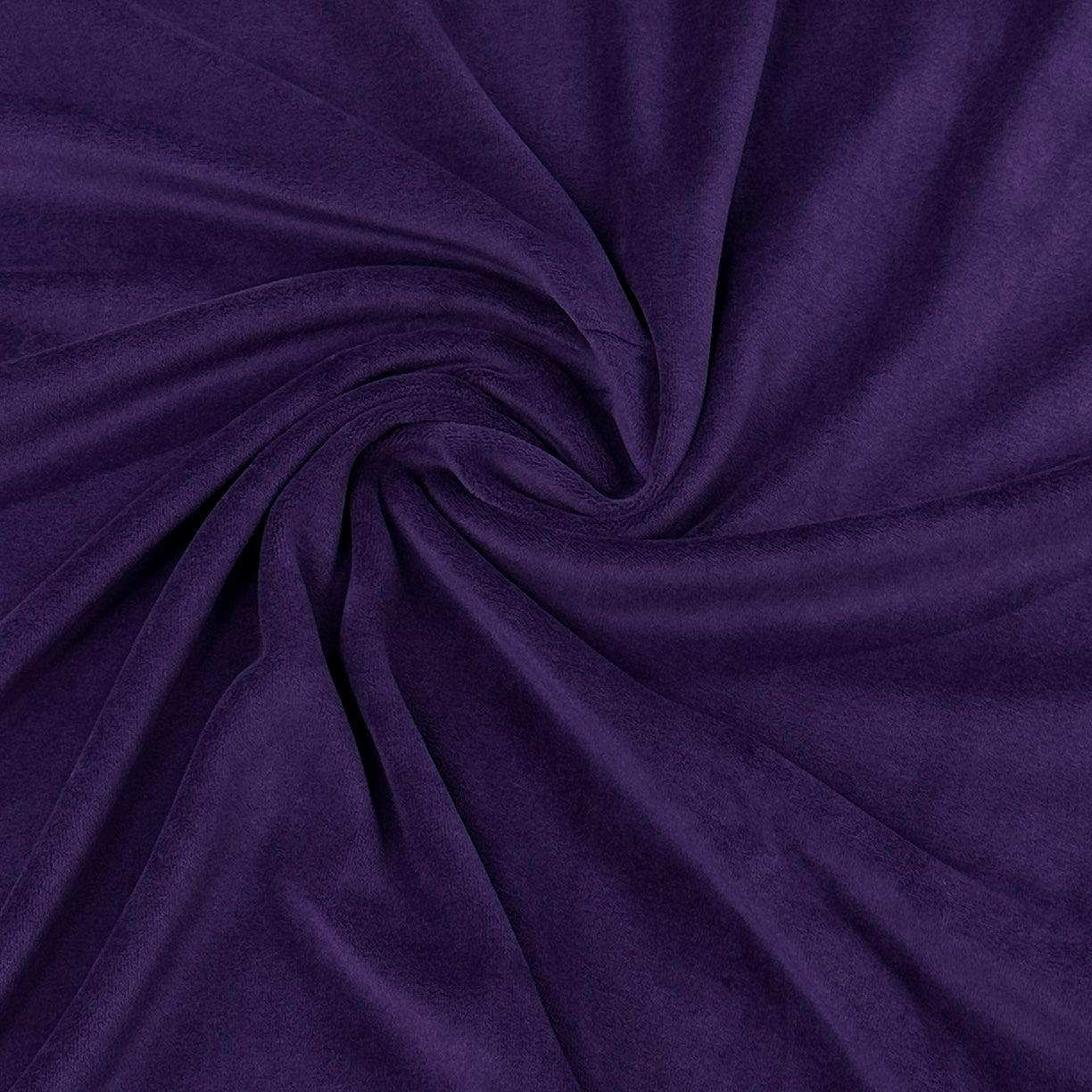 Amethyst Organic Cotton Velour Fabric Nature's Fabrics