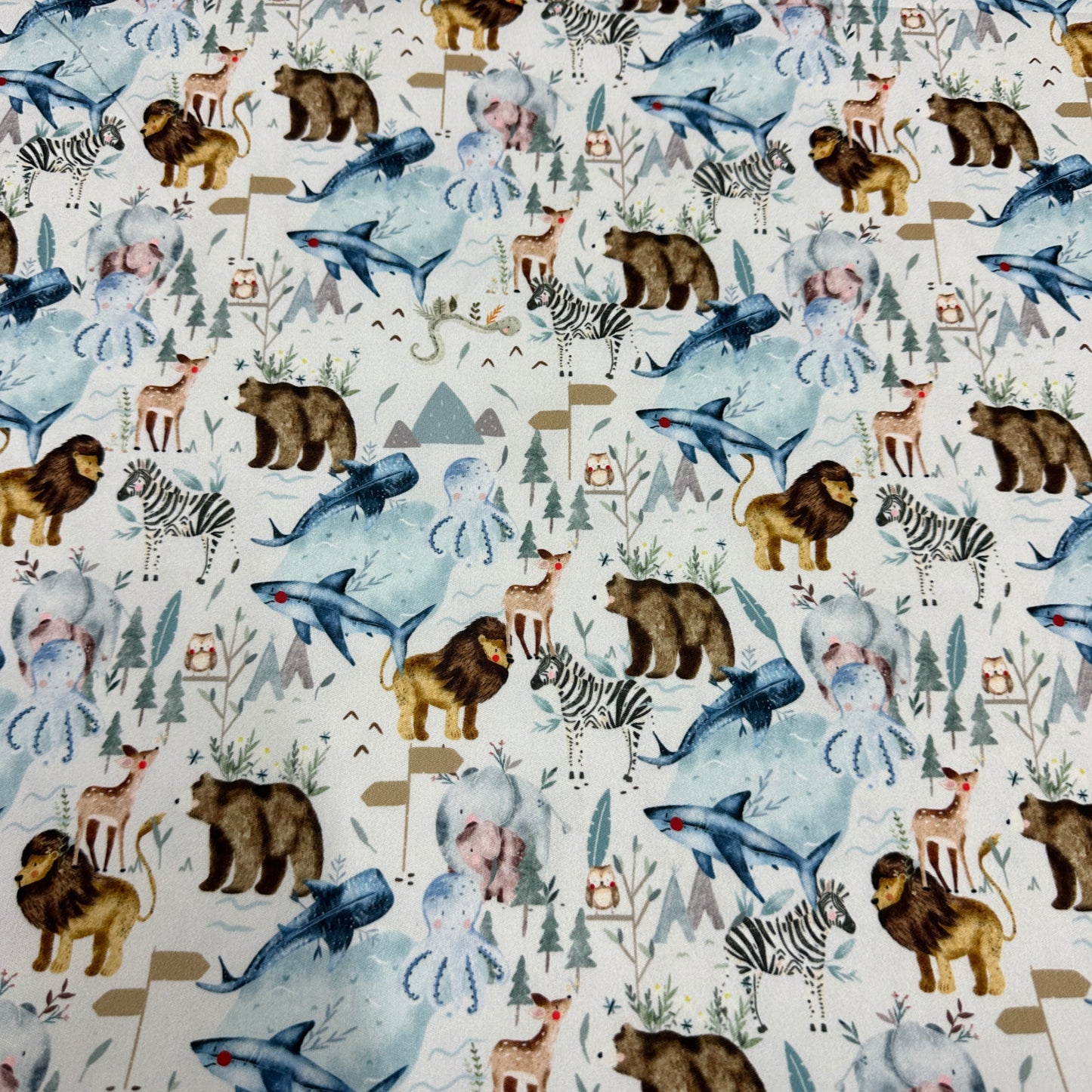 Animal Planet 1 mil PUL Fabric - Made in the USA - Nature's Fabrics