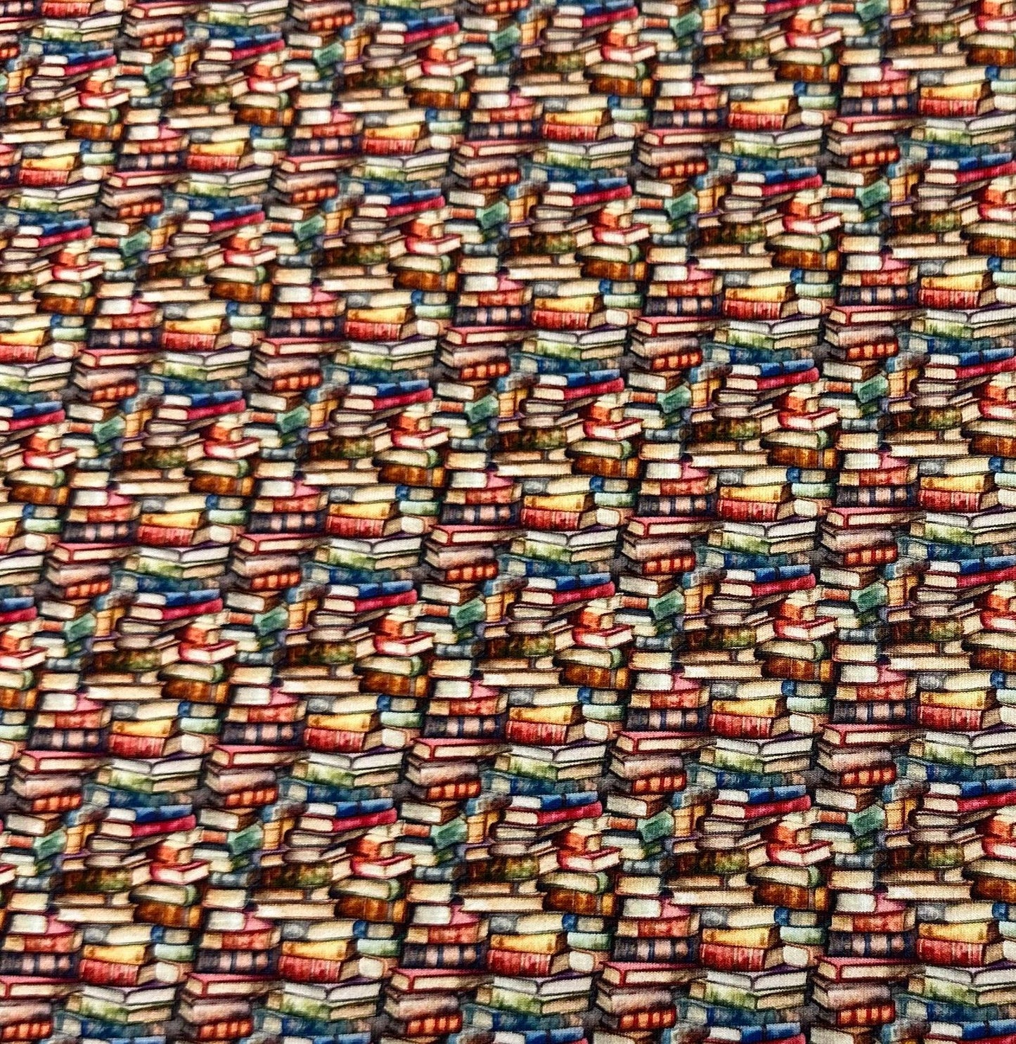 Books on Bamboo/Spandex Jersey Fabric - Nature's Fabrics