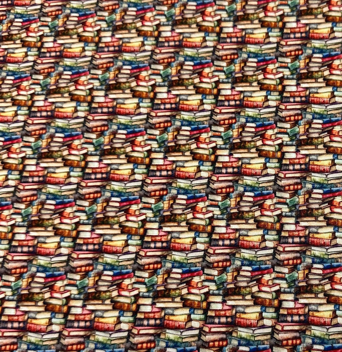 Books on Bamboo/Spandex Jersey Fabric - Nature's Fabrics