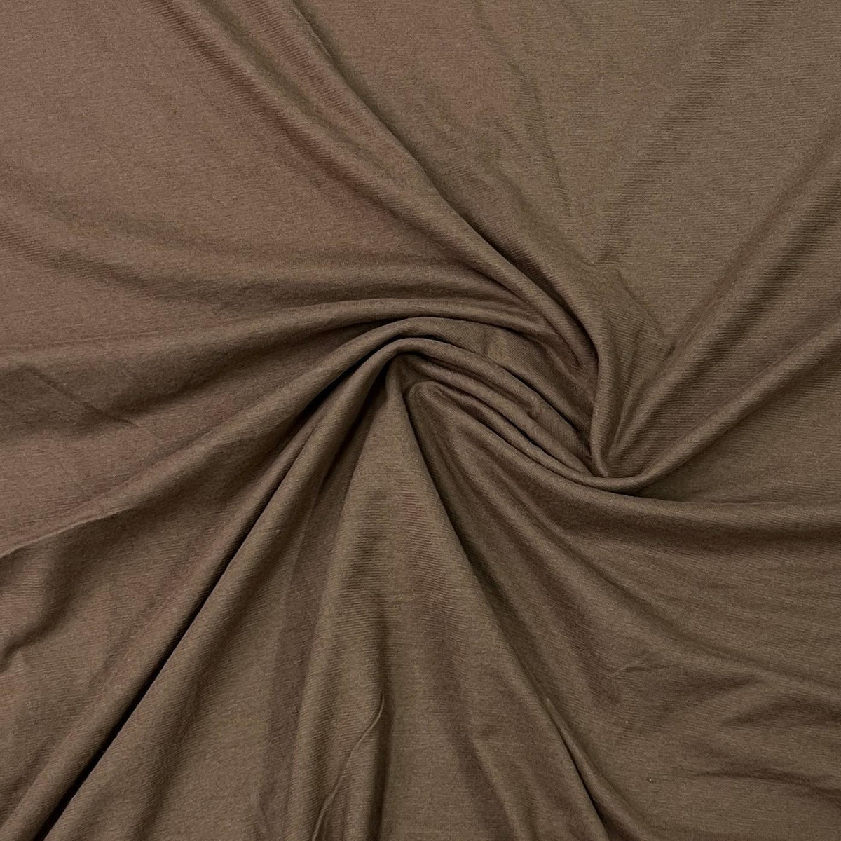 Brown Organic Cotton Jersey Fabric- 200 GSM- Grown in the USA - Nature's Fabrics