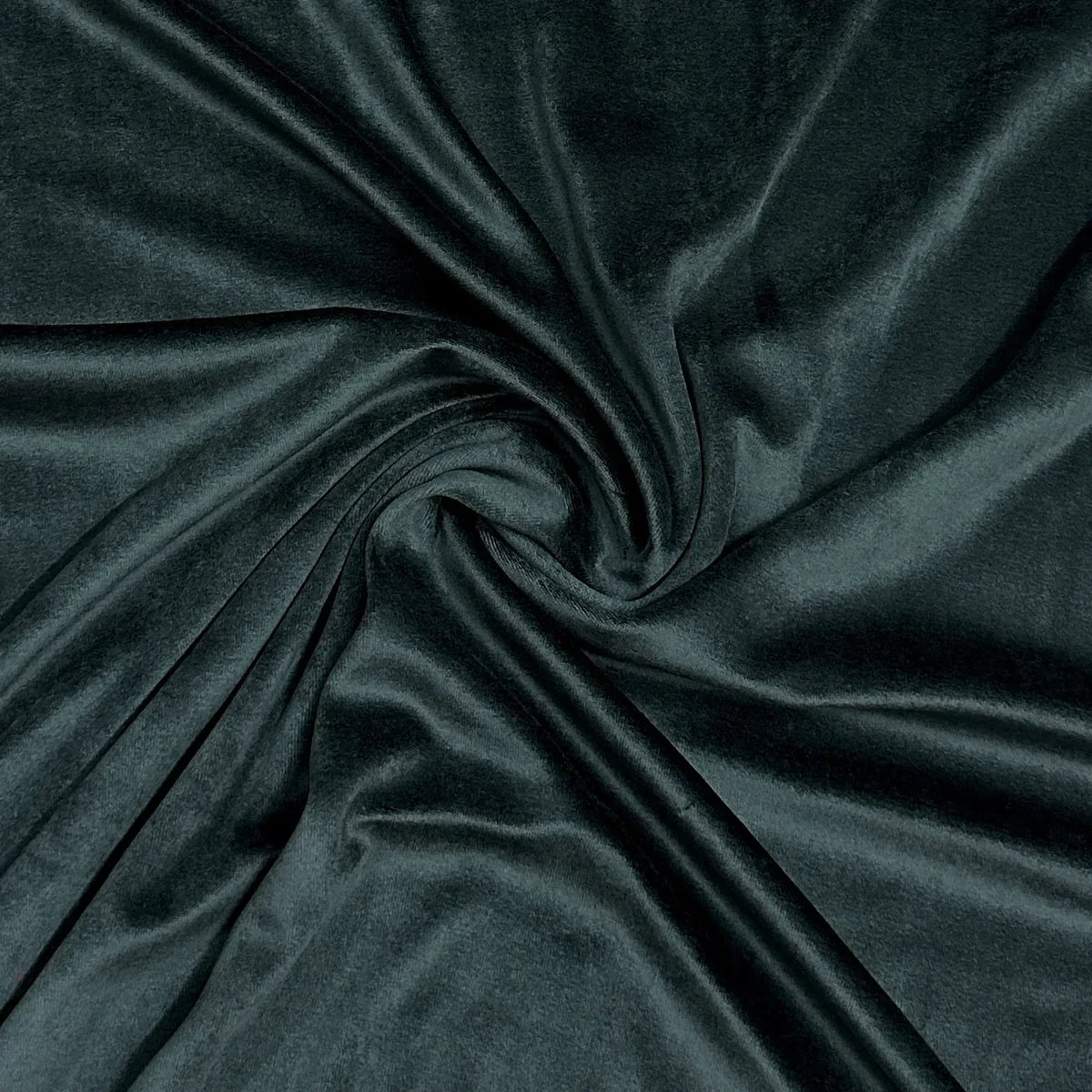 Charcoal Bamboo Velour Fabric - Nature's Fabrics