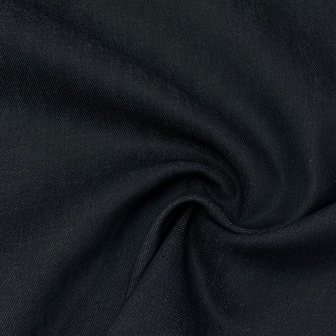 Dark Blue Stretch Denim Fabric - Nature's Fabrics