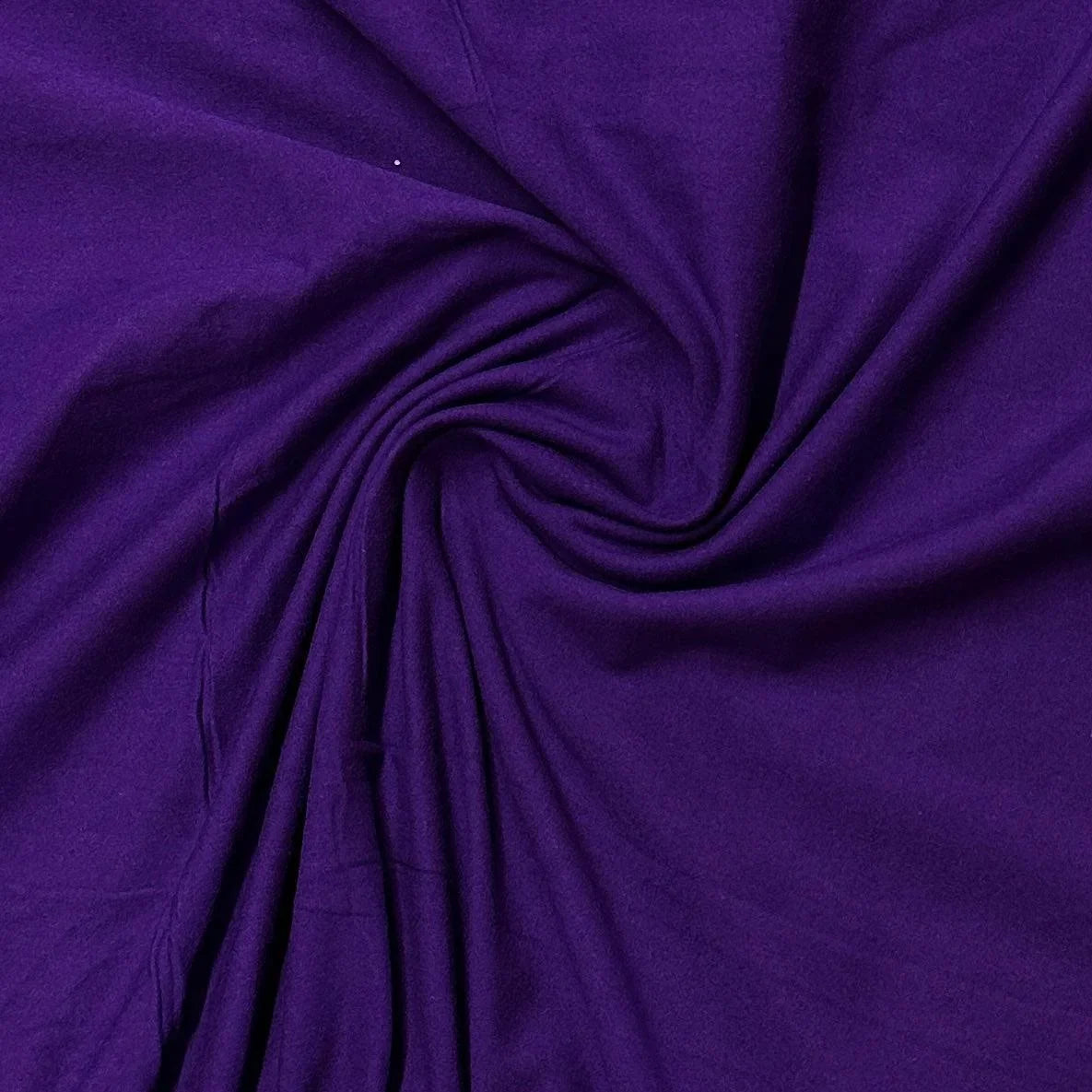 Dark Purple Cotton/Spandex Jersey Fabric - 200 GSM - Nature's Fabrics