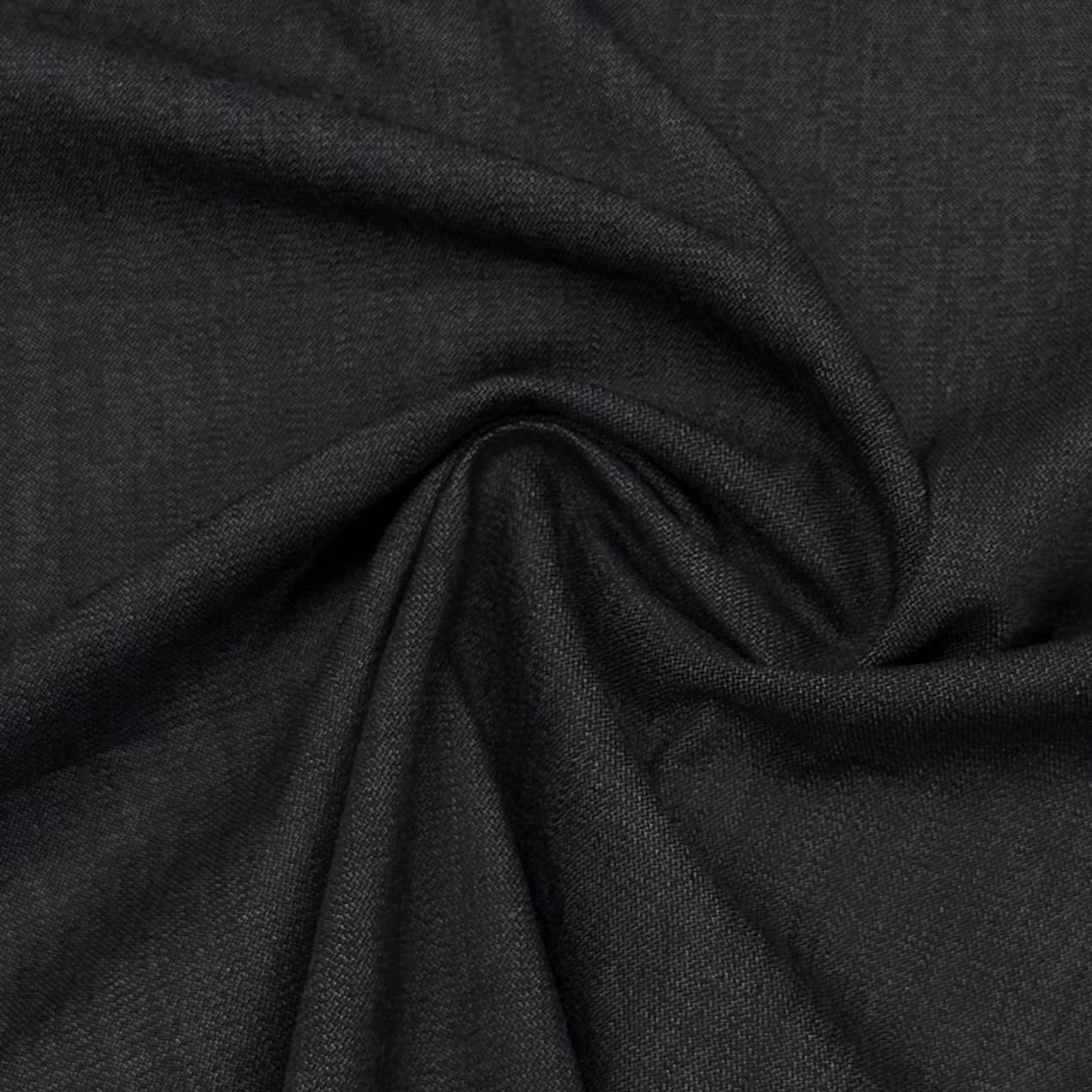 Deep Blue Stretch Denim Fabric - Nature's Fabrics