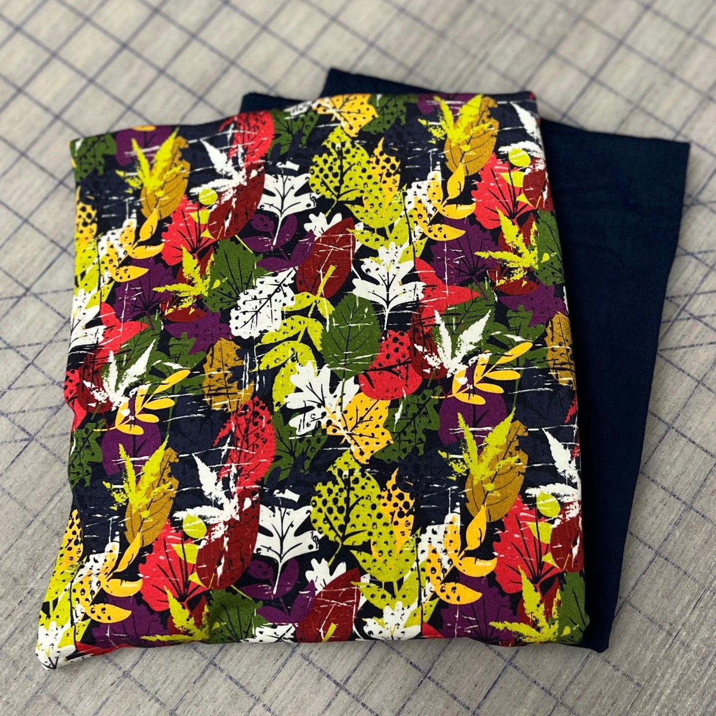 Distressed Leaves Bamboo Fabric Bundle #627 - Nature's Fabrics
