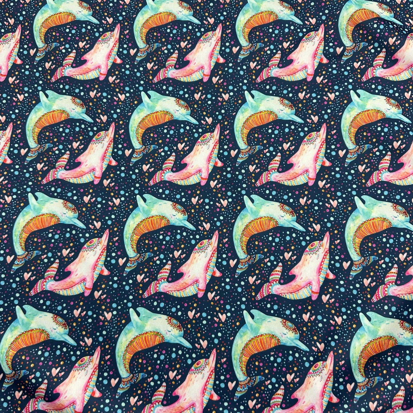 Dolphins 1 mil PUL Fabric - Made in the USA - Nature's Fabrics
