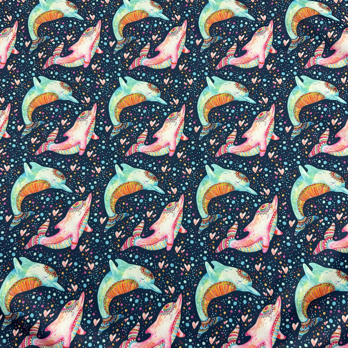 Dolphins 1 mil PUL Fabric - Made in the USA - Nature's Fabrics