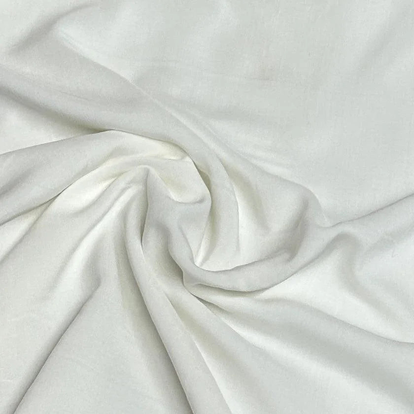 Ecru Bamboo Poplin Fabric by Telio - Nature's Fabrics