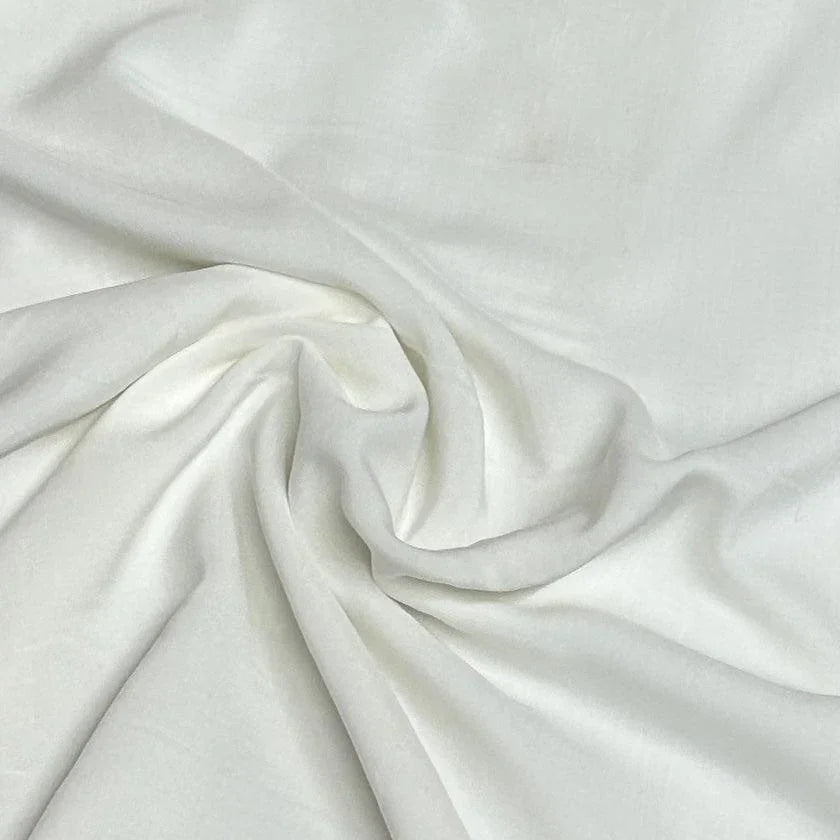 Ecru Bamboo Poplin Fabric by Telio - Nature's Fabrics