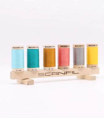 Fashion Mix Organic Cotton 30WT 6 Spool Set - Nature's Fabrics