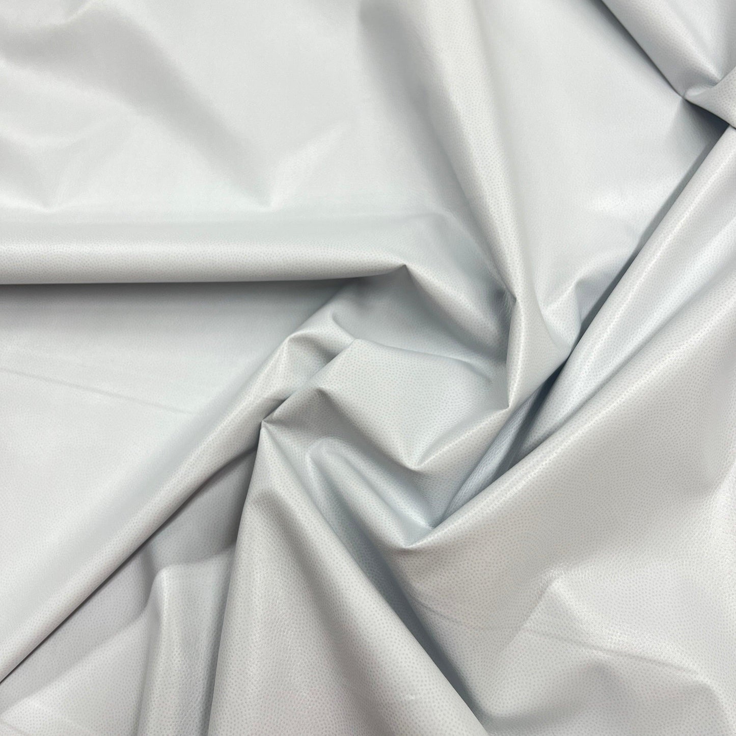 Gray Poly Woven Laminate Fabric - Made in the USA - Nature's Fabrics