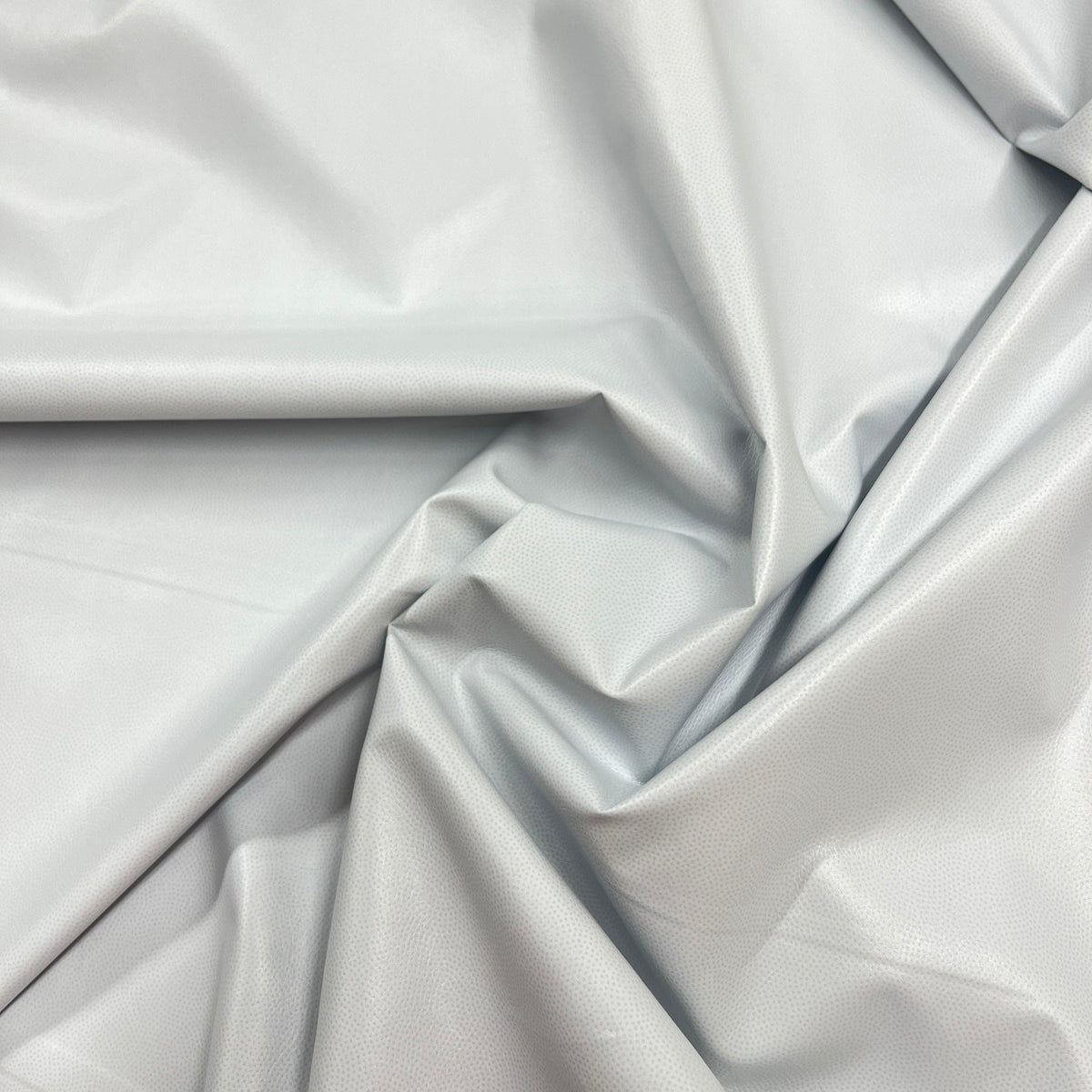 Gray Poly Woven Laminate Fabric - Made in the USA - Nature's Fabrics