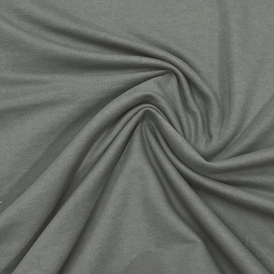 Hurricane Green Medium Weight Organic Cotton French Terry Fabric - Grown in the USA - Nature's Fabrics