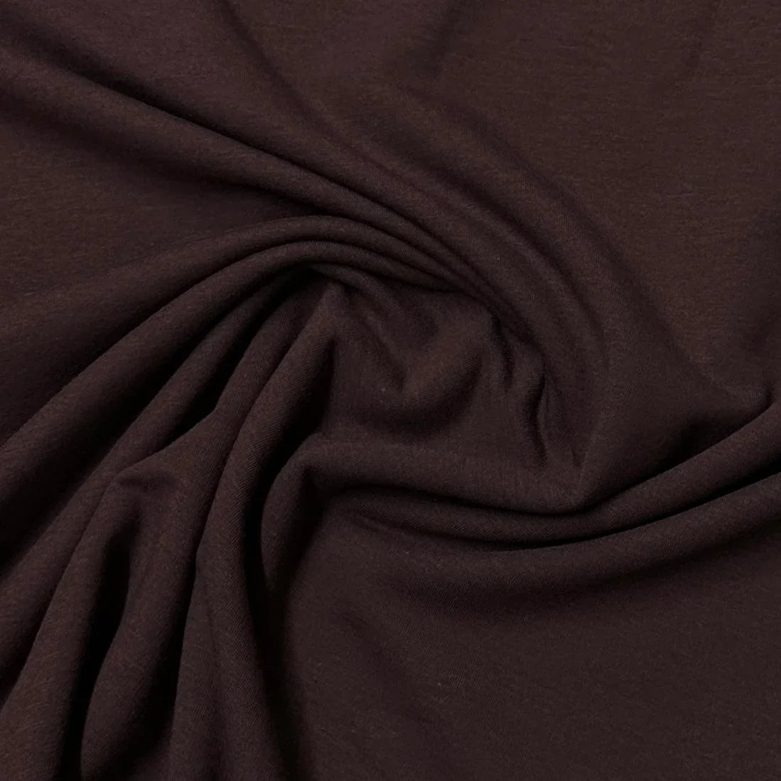 Mahogany Bamboo Stretch Fleece Fabric - Nature's Fabrics