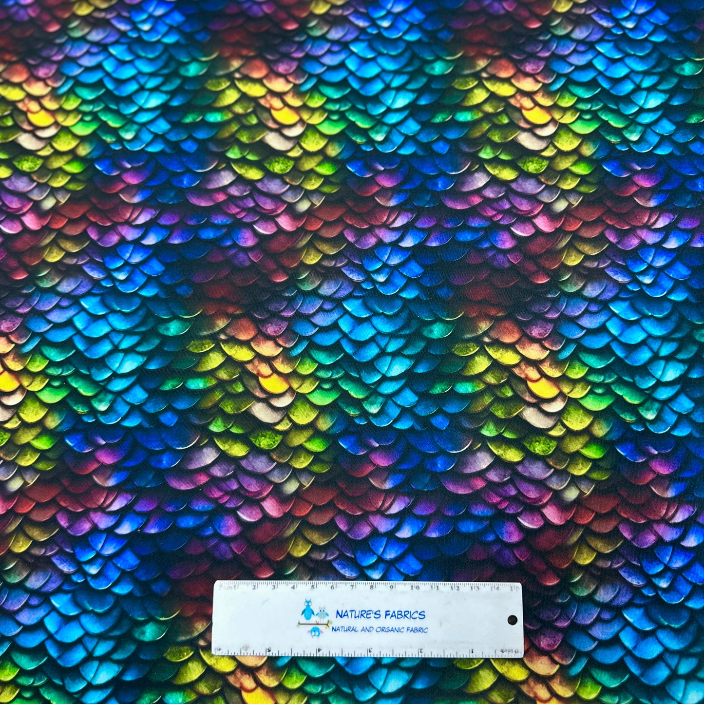 Metallic Scales 1 mil PUL Fabric - Made in the USA - Nature's Fabrics