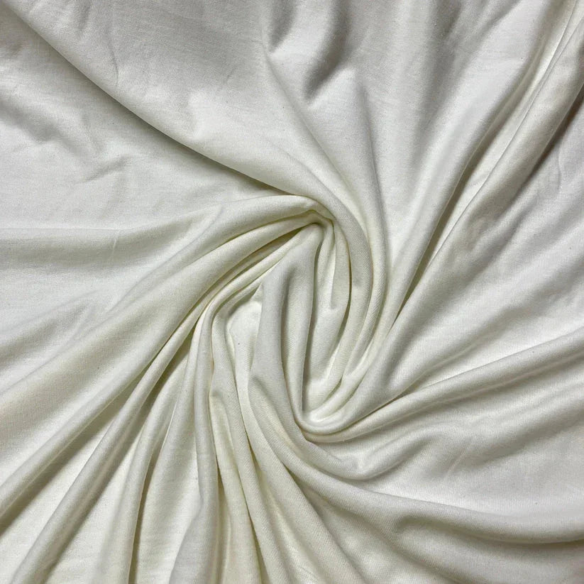 Natural Bamboo/Cotton Jersey Fabric - 170 GSM, $8.91/yd - Rolls - Nature's Fabrics