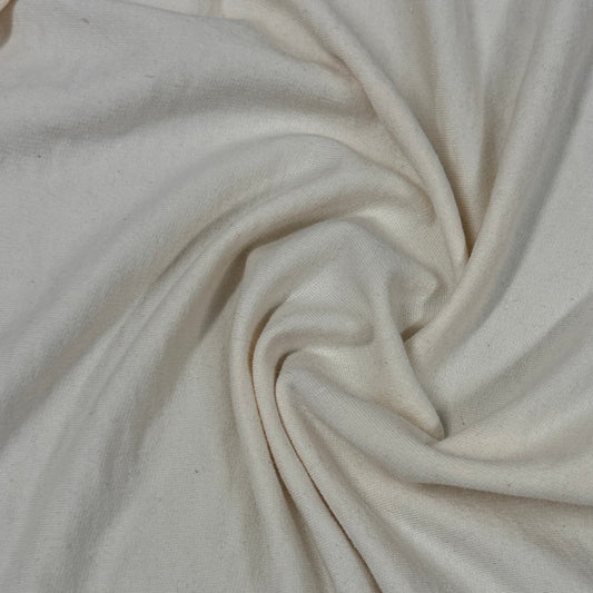 Natural Organic Cotton Stretch French Terry Fabric - Knit in the USA - Nature's Fabrics