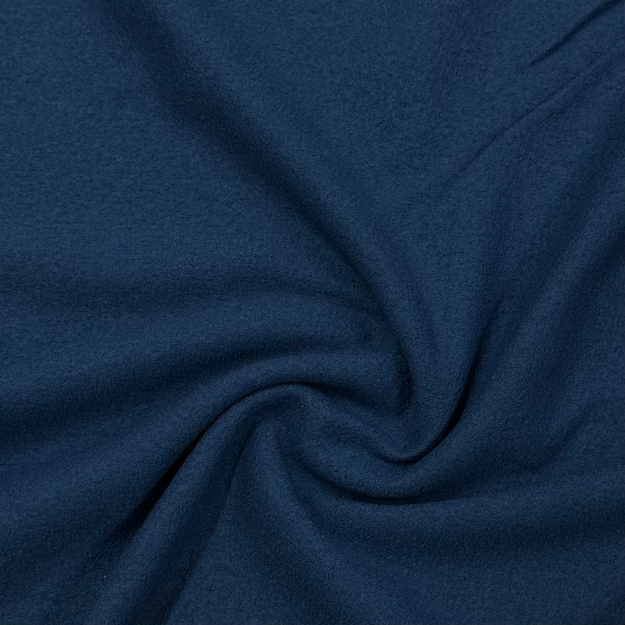 Navy Cotton Flannel Fabric - Nature's Fabrics