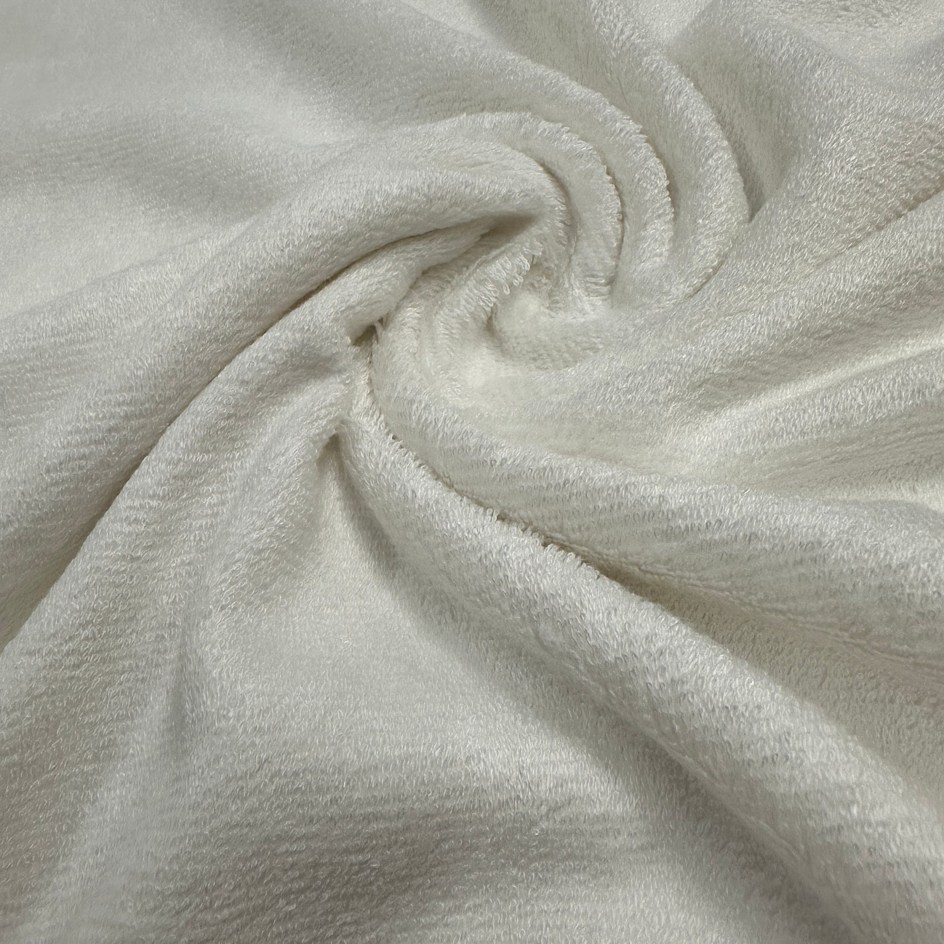 Off-White Premium Bamboo Towel Terry Fabric - 430 GSM - Nature's Fabrics