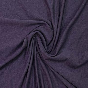 Plum Organic Cotton Jersey Fabric - 130 GSM - Grown in the USA - Nature's Fabrics