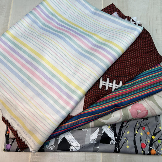 Polyester Fabric Assortment - Bundle G1 - Nature's Fabrics