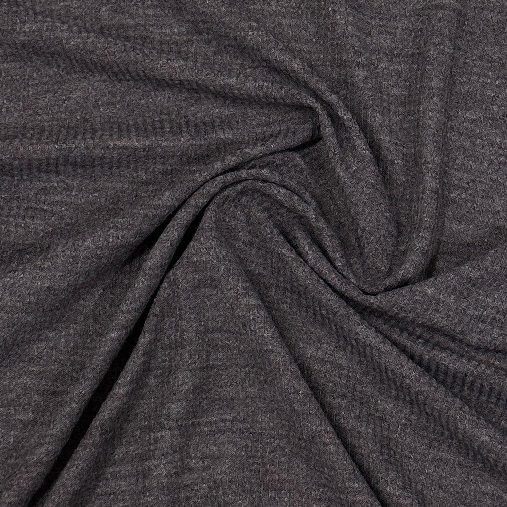 Purple Heather Merino Wool Blend Jersey Fabric - Nature's Fabrics